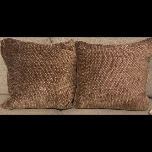 Pottery Barn Other - Pottery Barn Chenille Pillows - Set of 4